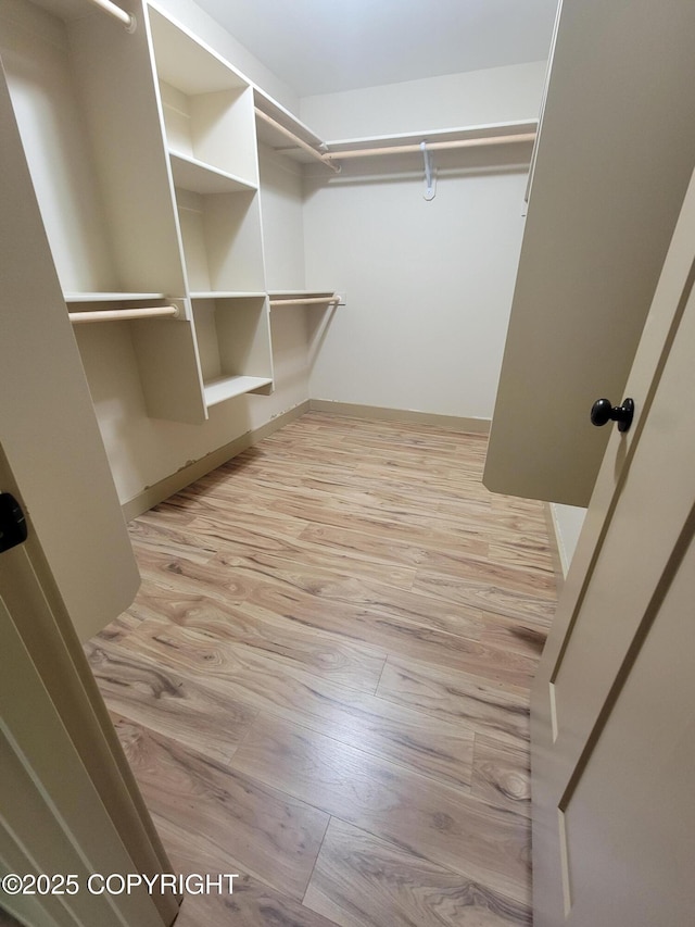 7779 N Showers St, Palmer, AK 99645 - spacious closet featuring light wood finished floors