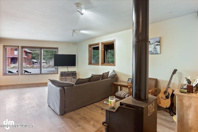 337 Alta Dr, Girdwood, AK 99587 - living area featuring light wood-style floors