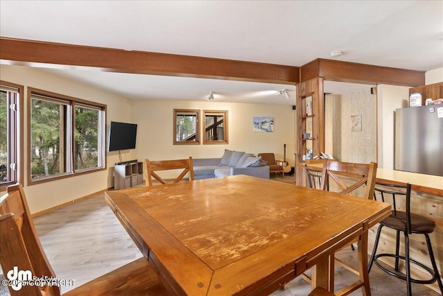 337 Alta Dr, Girdwood, AK 99587 - dining room featuring wood finished floors