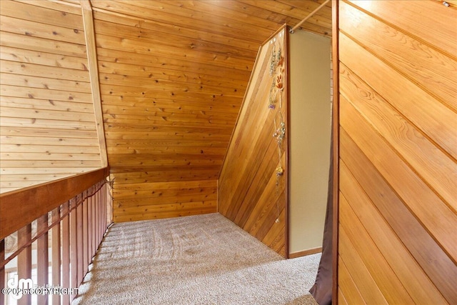 337 Alta Dr, Girdwood, AK 99587 - bonus room with carpet and wood walls