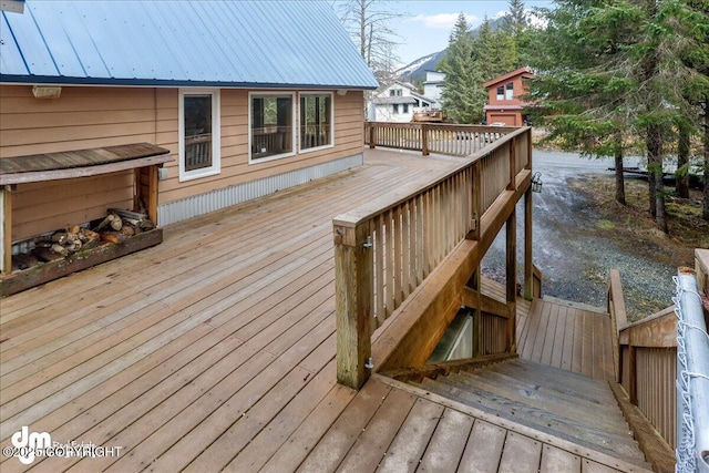 337 Alta Dr, Girdwood, AK 99587 - view of deck