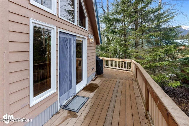 337 Alta Dr, Girdwood, AK 99587 - view of deck