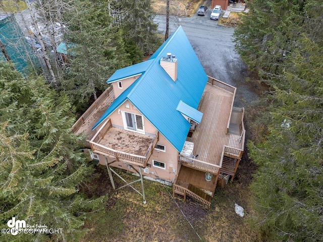337 Alta Dr, Girdwood, AK 99587 - aerial view