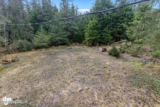 337 Alta Dr, Girdwood, AK 99587 - view of yard with a view of trees