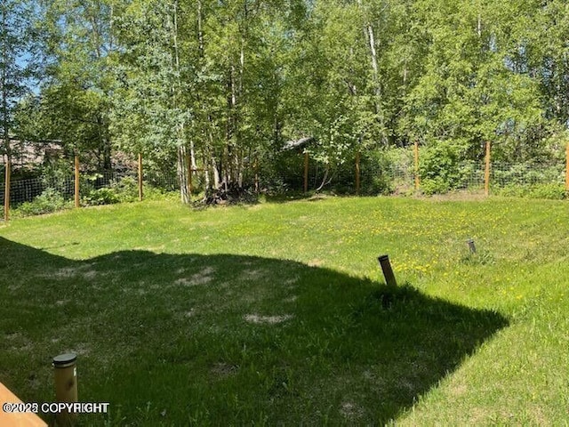 5875 E Alder Cir, Wasilla, AK 99654 - view of yard featuring fence