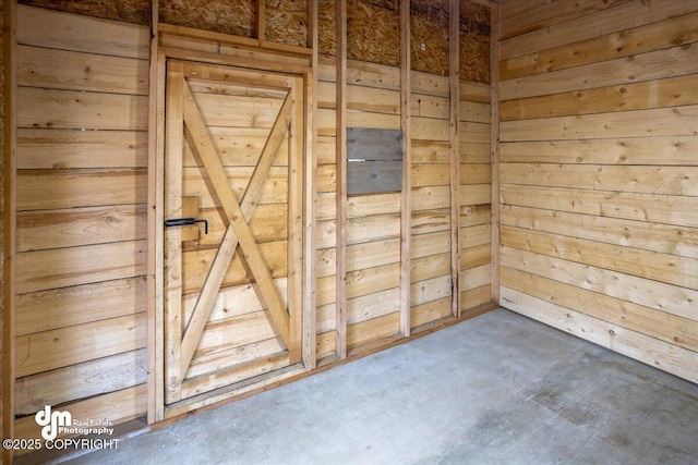 view of storage