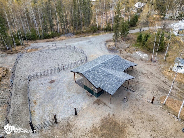 aerial view