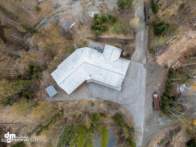aerial view of property and surrounding area