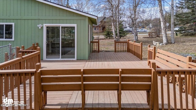 view of deck