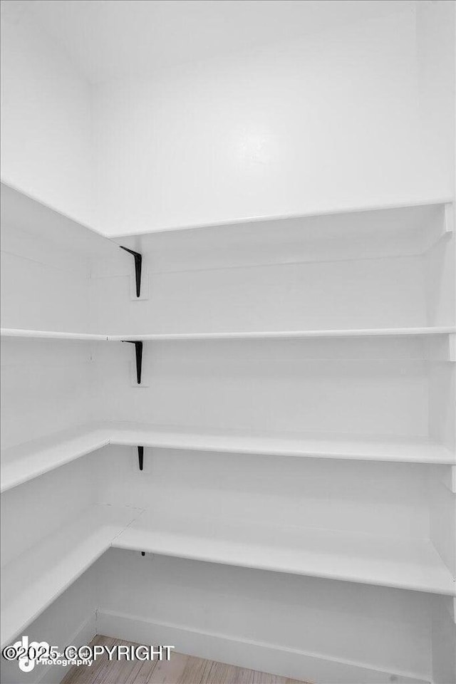 view of pantry