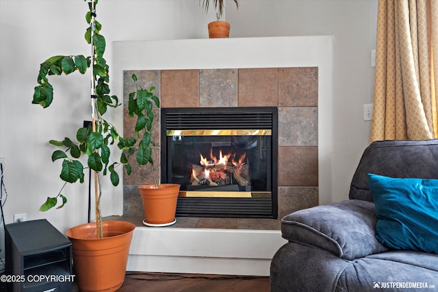 6801 E Tudor Rd, Anchorage, AK 99507 - interior details with a fireplace