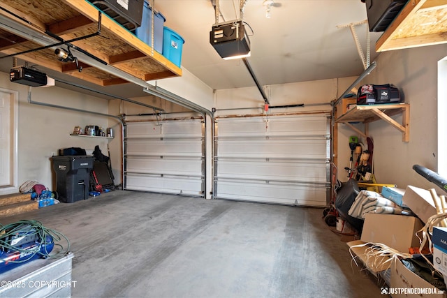 6801 E Tudor Rd, Anchorage, AK 99507 - garage with a garage door opener
