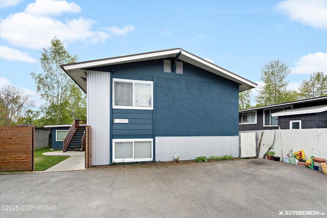 2808 W 29th Ave, Anchorage, AK 99517 - view of side of property with stairs
