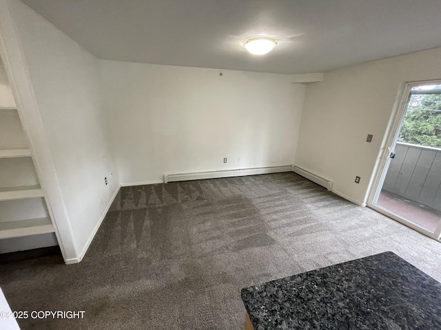 123 E 24th Ave # 4, Anchorage, AK 99503 - spare room featuring carpet and baseboard heating