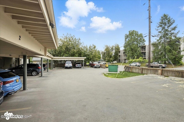 123 E 24th Ave # 4, Anchorage, AK 99503 - view of partially covered parking lot