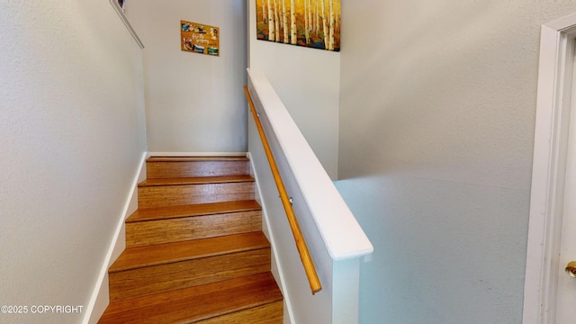 view of staircase