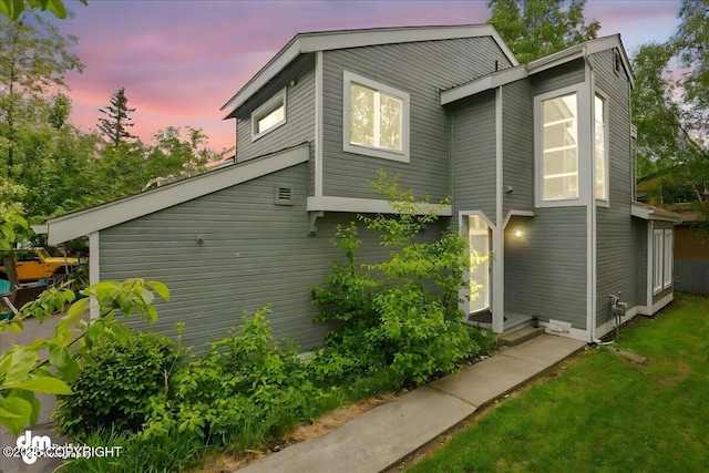 6508 Cimarron Cir, Anchorage, AK 99504 - view of property exterior at dusk