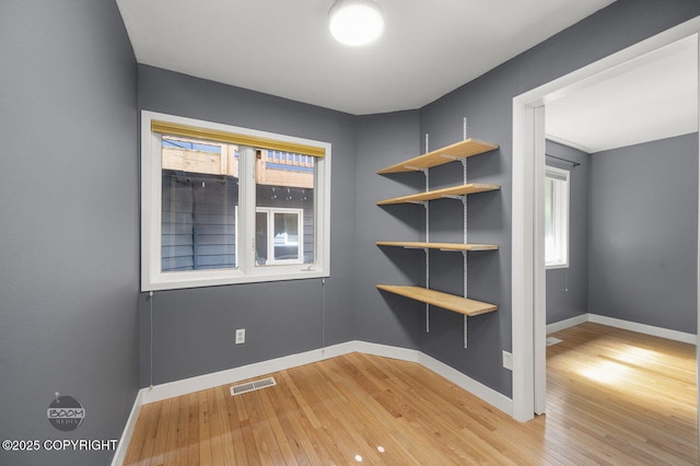 2563 La Honda Dr, Anchorage, AK 99517 - empty room featuring light wood-style floors and baseboards
