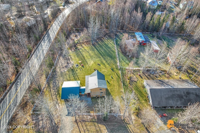 19180 Beverly Ave, Chugiak, AK 99567 - aerial view of property and surrounding area