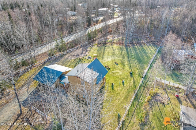19180 Beverly Ave, Chugiak, AK 99567 - view from above of property