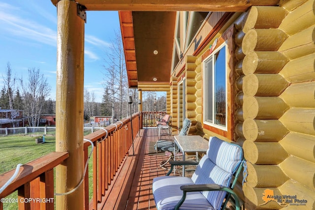 19180 Beverly Ave, Chugiak, AK 99567 - view of balcony