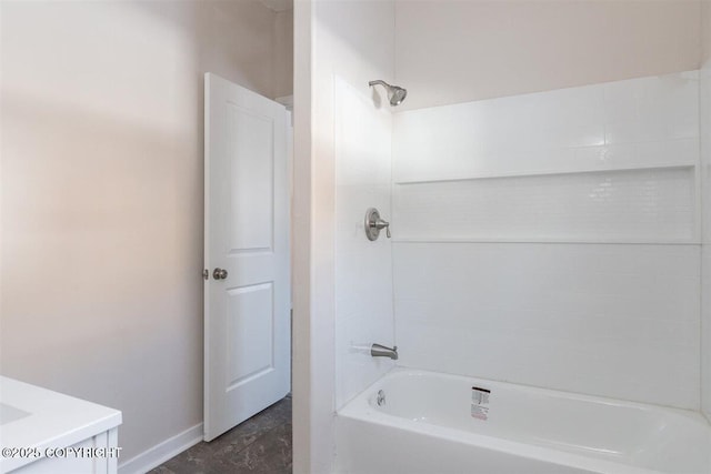 2429 Outside Blvd, North Pole, AK 99705 - bathroom featuring washtub / shower combination and vanity