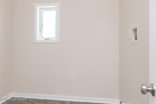2429 Outside Blvd, North Pole, AK 99705 - laundry area featuring baseboards and washer hookup