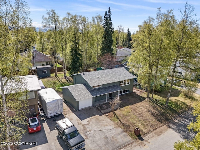 906 Lancaster Dr, Anchorage, AK 99503 - aerial view of property and surrounding area