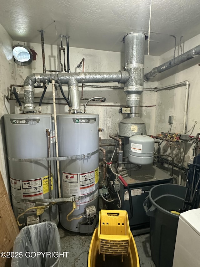 utilities featuring water heater