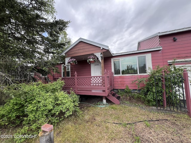 7700 Dover Ave, Anchorage, AK 99504 - view of front of property