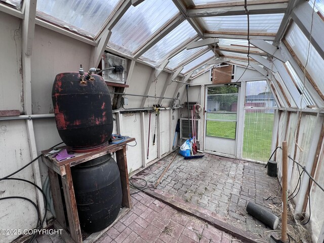 7700 Dover Ave, Anchorage, AK 99504 - sunroom featuring lofted ceiling