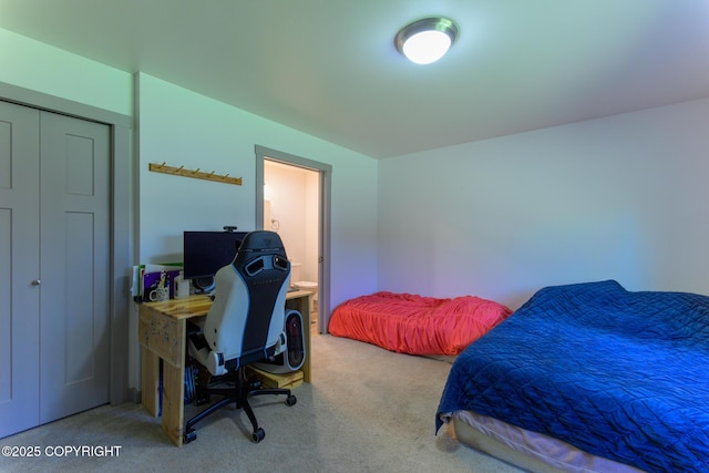 876 Lupine Ct, Homer, AK 99603 - bedroom with carpet flooring and a desk