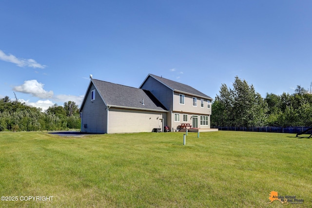 10588 E Nighthawk Cir, Palmer, AK 99645 - view of rear view of property