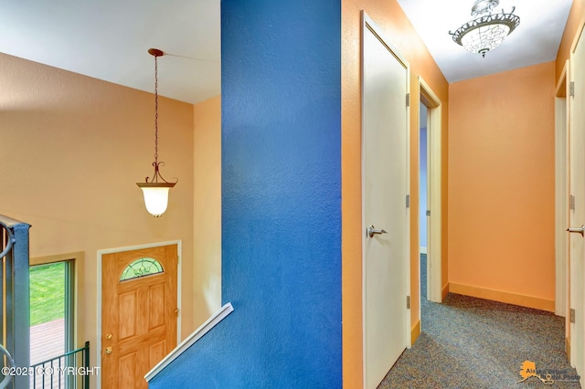 11721 Wranglers Way, Anchorage, AK 99516 - hall with carpet and baseboards