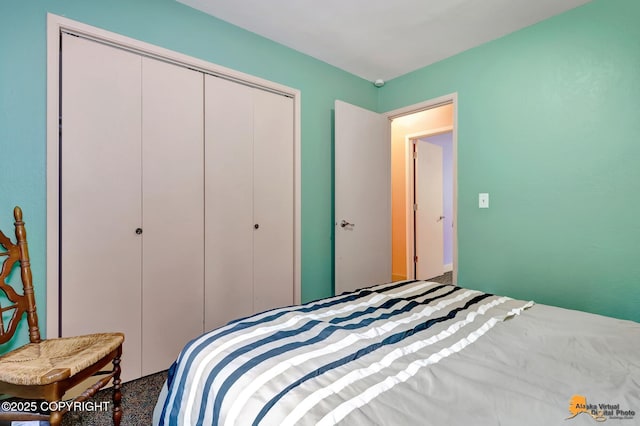 11721 Wranglers Way, Anchorage, AK 99516 - bedroom featuring a closet