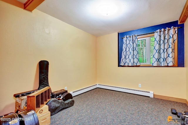 11721 Wranglers Way, Anchorage, AK 99516 - carpeted spare room featuring a baseboard radiator