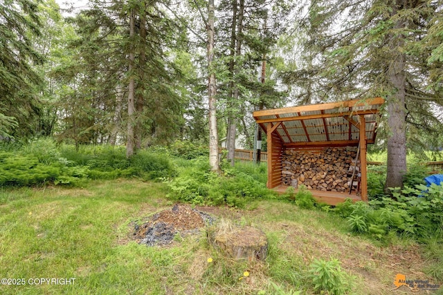 11721 Wranglers Way, Anchorage, AK 99516 - view of yard