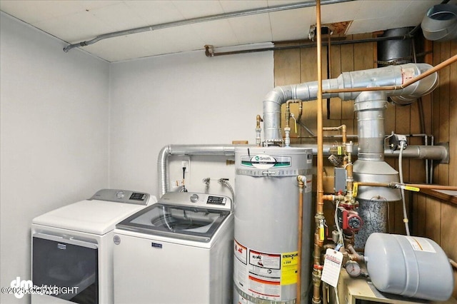1831 S Salem Dr, Anchorage, AK 99508 - utilities featuring gas water heater and separate washer and dryer