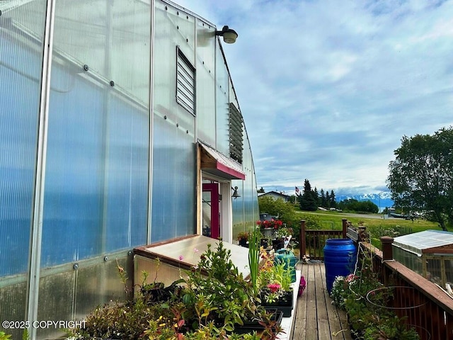 2340 E End Rd, Homer, AK 99603 - view of wooden terrace