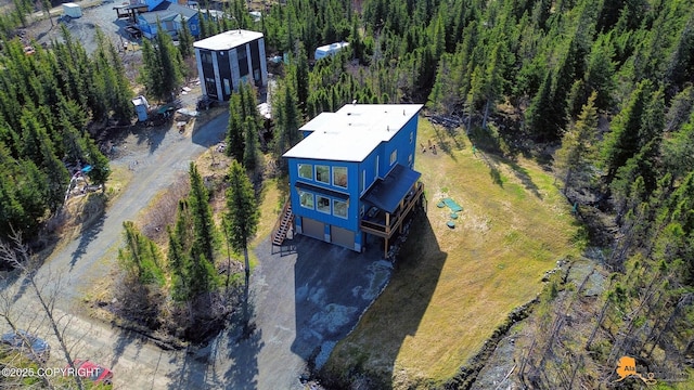 8236 Byron Dr, Anchorage, AK 99516 - aerial view of property and surrounding area