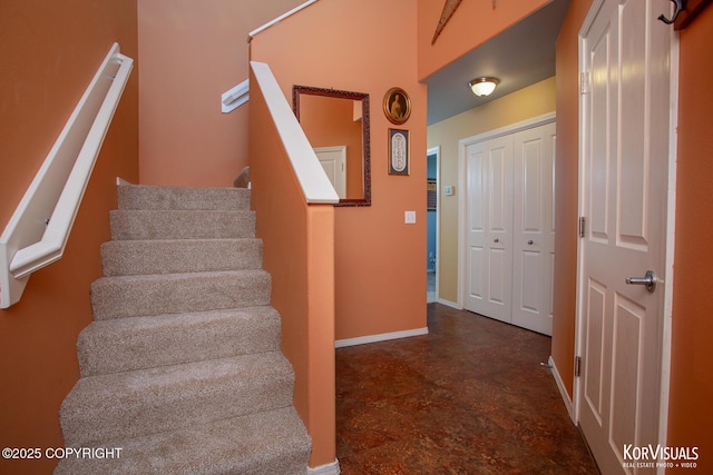 3025 Seclusion Cove Dr # 43, Anchorage, AK 99515 - stairs featuring baseboards