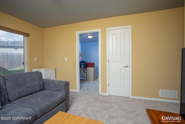 3025 Seclusion Cove Dr # 43, Anchorage, AK 99515 - living room with carpet and baseboards