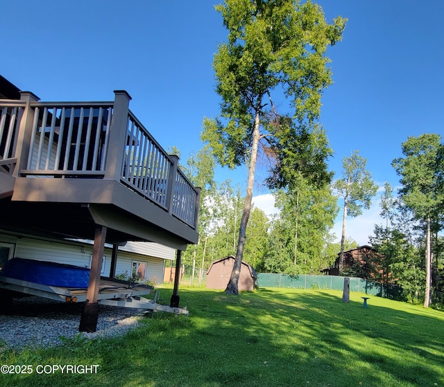 981 E Susitna Dr, Wasilla, AK 99654 - view of yard featuring a storage unit and an outdoor structure