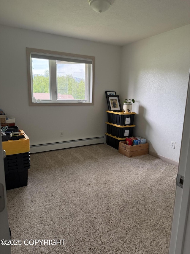 981 E Susitna Dr, Wasilla, AK 99654 - carpeted office with a baseboard radiator
