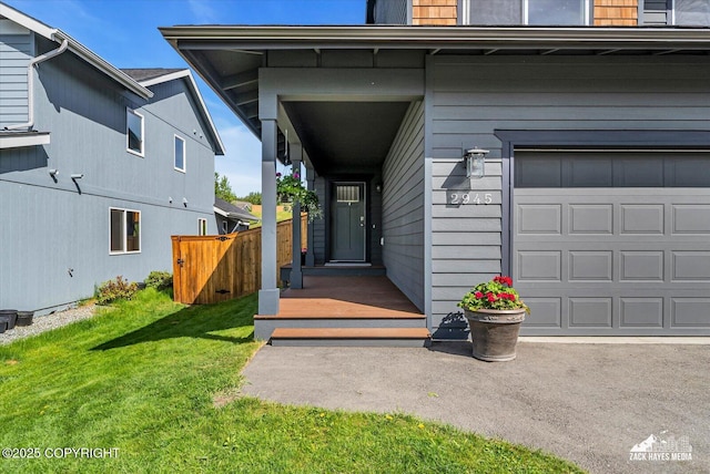2945 Morgan Loop, Anchorage, AK 99516 - entrance to property featuring a lawn and a garage
