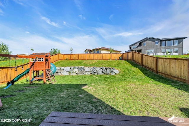 2945 Morgan Loop, Anchorage, AK 99516 - view of yard featuring a playground