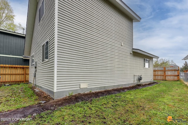 view of side of property