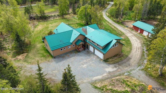 view of subject property