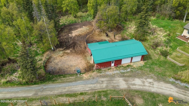 view of subject property