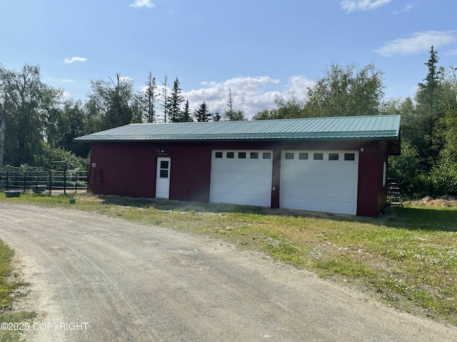 3577 N Clark Wolverine Rd, Palmer, AK 99645 - view of detached garage